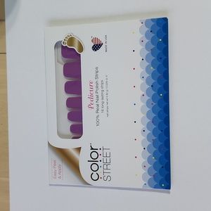 FINAL SALE Color Street pedicure strips NEW
